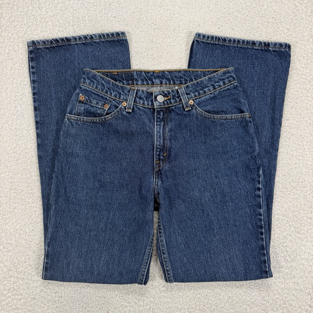 VTG 90's Levi's 517 Boot Cut Jeans Women's 7 (27x29) 1998 Y2K Western Boho Rodeo